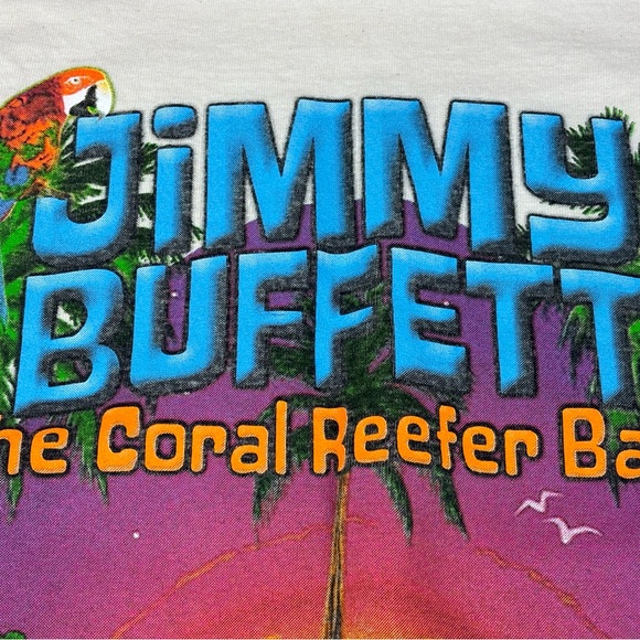 🦜 NWT Jimmy Buffet 2012 Tour T shirt - Picture 5 of 6